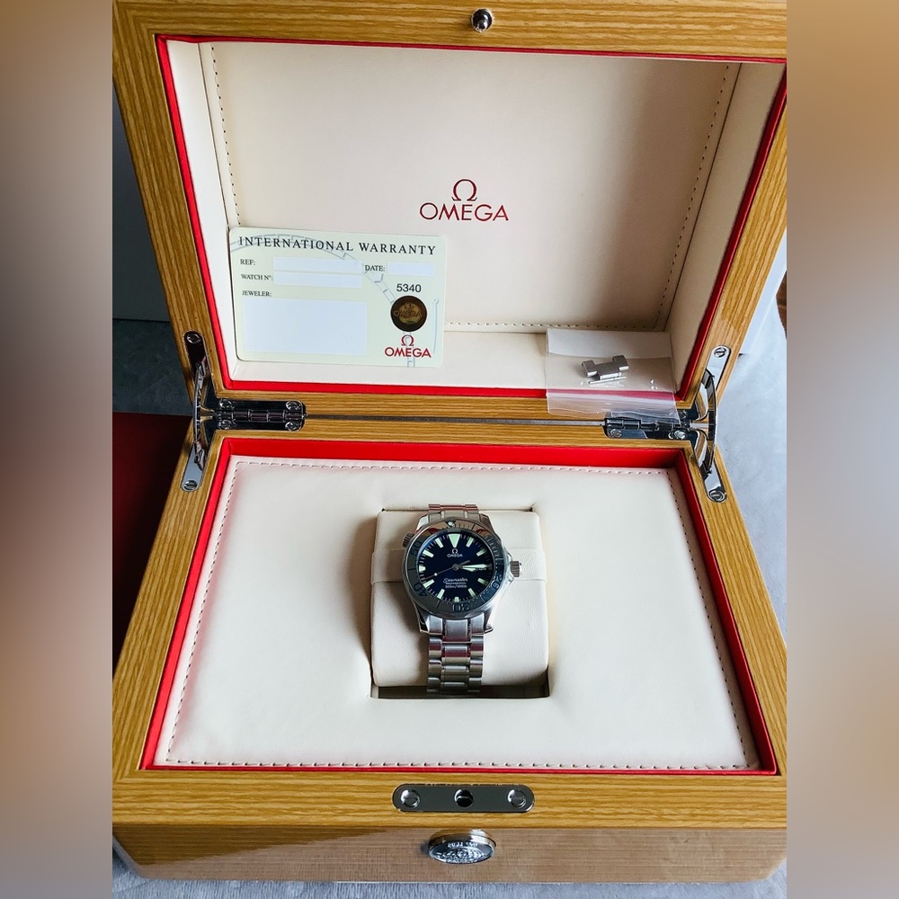 Men’s Omega Seamaster watch BIG and BEAUTIFUL 🌟🌟🌟